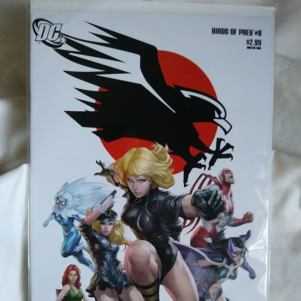 Birds of Prey comic #8 March 2011 (Stanley Artgerm